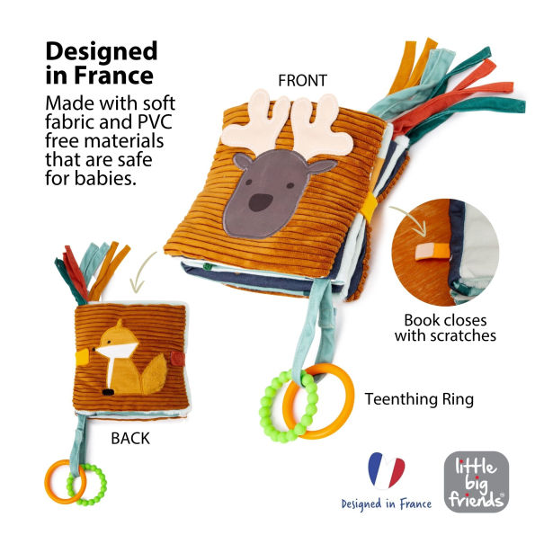 Soft Activity Book 2-in-1, Forest