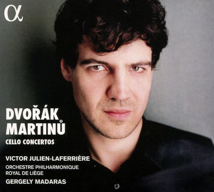 Dvork Martinu Cello Concertos By Victor Julien Laferriere Cd