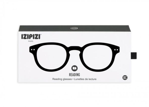 Izipizi Reading Glasses #C Black 2.00