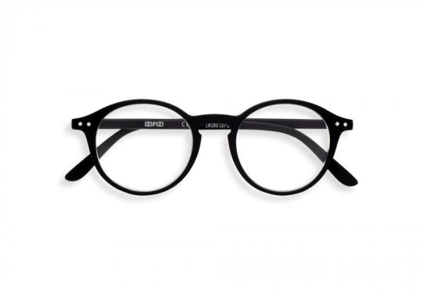 Izipizi Screen Glasses #D Black 0.00