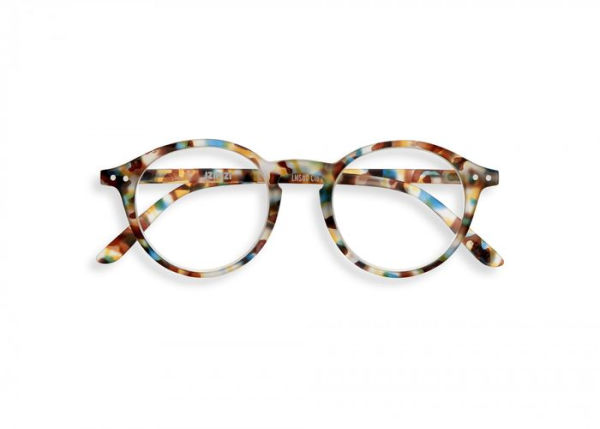 Izipizi Screen Glasses #D Blue Tortoise 0.00