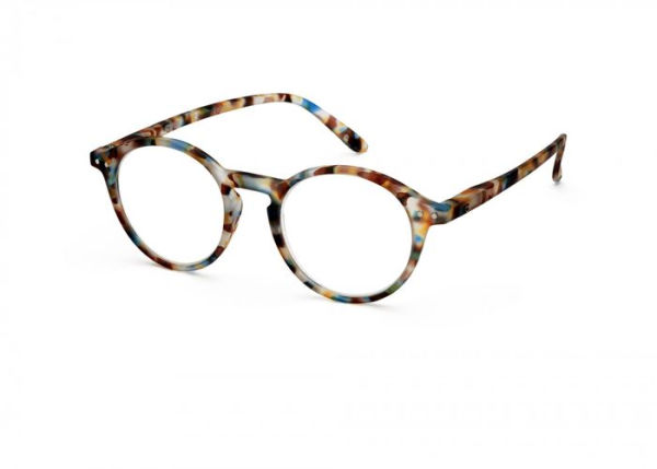 Izipizi Screen Glasses #D Blue Tortoise 0.00