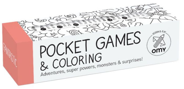 Fantastic Pocket Games & Coloring Mini Kit