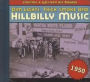 Dim Lights, Thick Smoke and Hillbilly Music: 1950