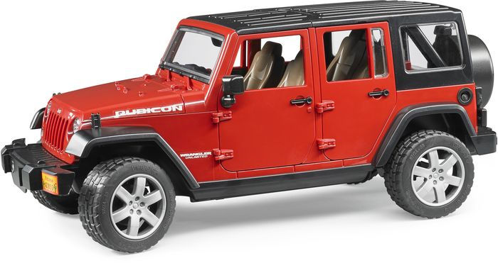 Jeep Wrangler Unlimited Rubicon Toy Vehicle by Bruder Toys America