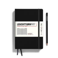 Title: Leuchtturm Black Ruled Page Hardcover Medium Notebook