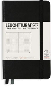 Title: Leuchtturm1917 Notebook, Pocket (A6) Hardcover, Dotted, Black