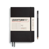 Leuchtturm1917 Medium (A5) Softcover Notebook, 251 pages, Dotted, Black