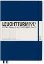 Leuchtturm1917, Large, dotted, Navy