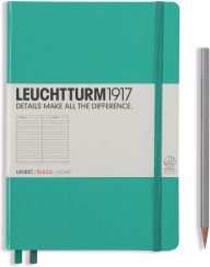 Title: Leuchtturm1917, Emerald, A5 Size Notebook, Ruled