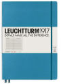Leuchtturm1917, Large, ruled, Nordic Blue
