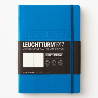 Leuchtturm1917 Bullet Journal, Nordic Blue, Medium (A5) Size