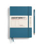 Leuchtturm1917 Stone Blue, Medium, 251 p., plain