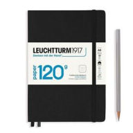Leuchtturm1917 Notebook Edition Paper 120g, Medium (A5) Hardcover, Dotted, Black