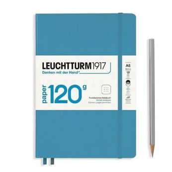 Leuchtturm1917 120g Premium Quality Paper Lined A5 Hardcover Notebook –  Flax Pen to Paper
