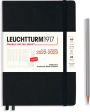 2023 Leuchtturm1917, Academic Week Planner Medium (A5), 18 months, 2023 with extra booklet, Black