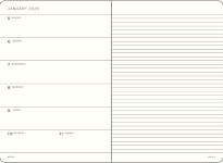 Alternative view 3 of 2026 Sage Weekly Planner & Notebook Medium (A5) Softcover