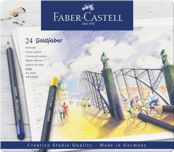 24Ct Goldfaber Color Pencil Tin