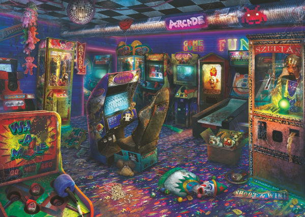 Forgotten Arcade 1000 Piece Puzzle