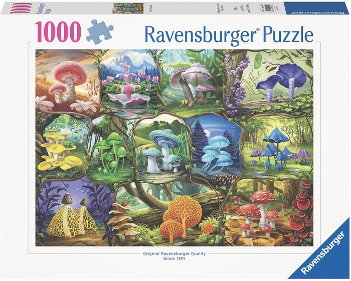 Beautiful Mushrooms 1000 pc puzzle by Ravensburger Barnes & Noble®