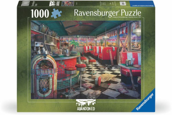 Abandoned Places - Decaying Diner 1000 piece puzzle