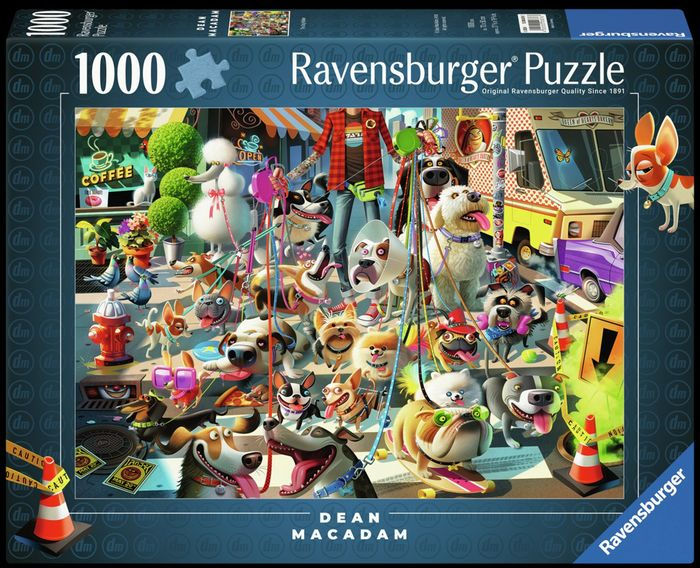 Dog Walker 1000 pc Puzzle by Ravensburger | Barnes & Noble®