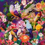 Alternative view 2 of Art & Soul: Bird Watching 750 pc Large Format Puzzle