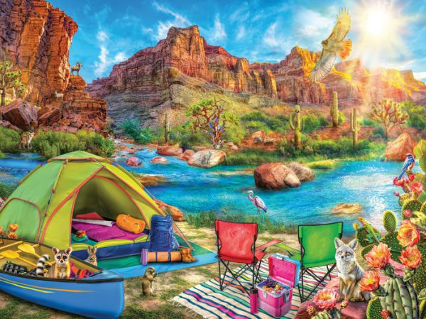 Canyon Camping 1500 pc Puzzle