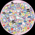 Alternative view 2 of Hello Kitty 500 Piece Round Puzzle