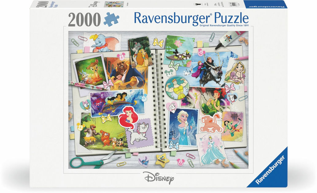 Disney Scrapbook 2000 Piece Puzzle by Ravensburger | Barnes