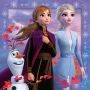 Alternative view 2 of Disney Frozen - The Journey Starts 3 x 49 piece Puzzles