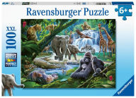 Title: Jungle Animals 100 piece Puzzle