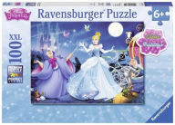 Title: Adorable Cinderella 100 Piece Glitter Puzzle