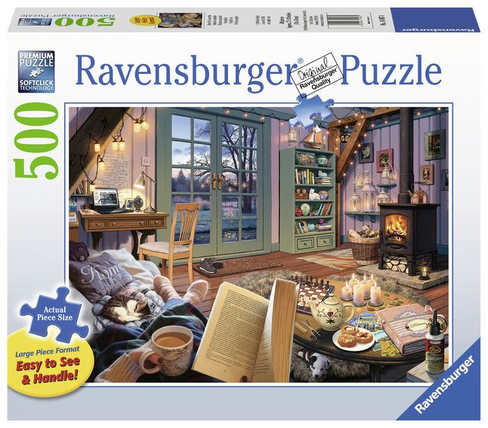  Ravensburger Student Days 500 Piece Jigsaw Puzzle for Adults  and Kids Age 10 Years Up : Toys & Games