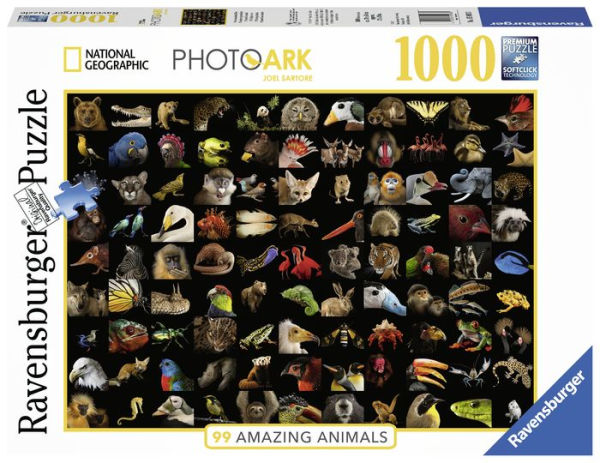 99 Stunning Animals 1000 piece puzzle