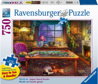 Title: Puzzler's Place 750 Piece Large Format Jigsaw Puzzle