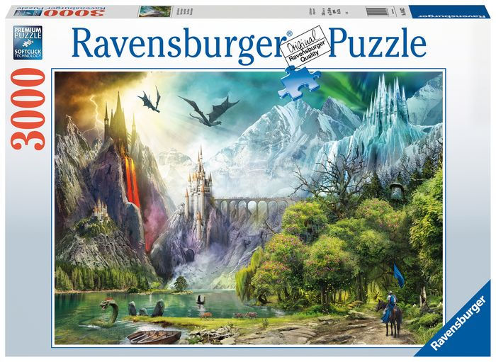 Reign of Dragons 3000 Piece Jigsaw Puzzle by Ravensburger Barnes & Noble®