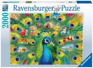 Title: Land of the Peacock 2000 Piece Jigsaw Puzzle