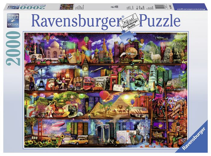 The Library 2000 Piece Jigsaw Puzzle