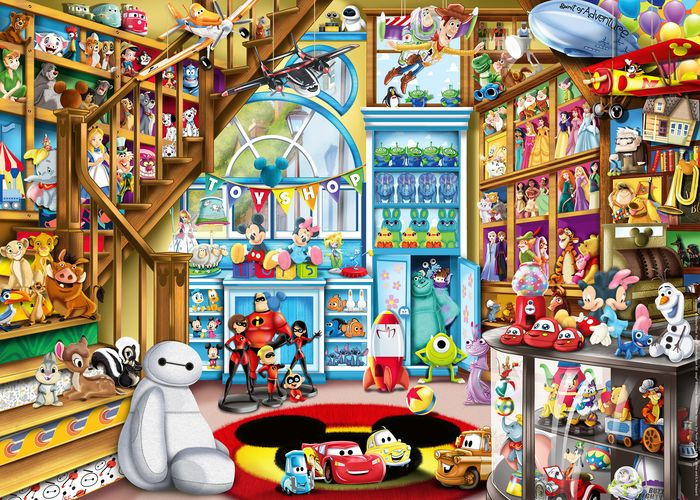 Disney & Pixar Toy Store 1000 pc puzzle by Ravensburger