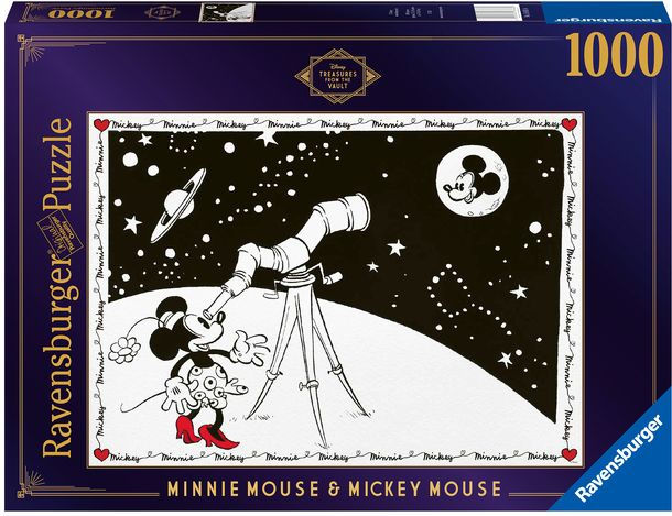 Disney Store Mickey and Friends Disney Cruise Line Double-Sided 1000 Piece  Puzzle