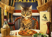Alternative view 2 of Dinner for One 300 piece large format puzzle