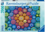 Title: Radiating Rainbow Mandalas 2000 piece puzzle