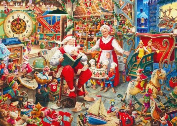 Santa's Workshop 1000 pc Puzzle