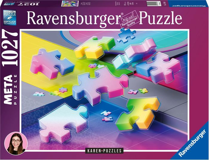 Gradient Cascade 1027 pc puzzle by Ravensburger