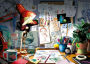 Alternative view 2 of The Artist's Desk 1000 Piece Puzzle Disney