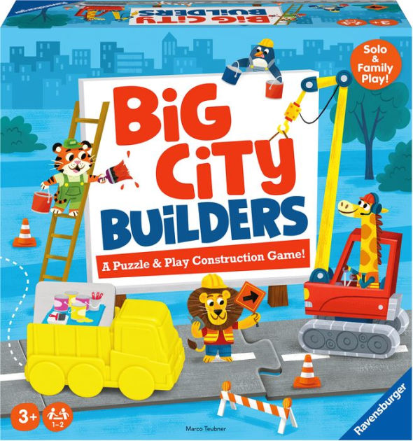 Big City Builders A Puzzle & Construction Game by Ravensburger