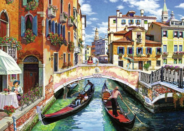 Sunset in Venice 1000 pc puzzle