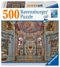 Title: Admont Abbey Library 500 Piece Jigsaw Puzzle