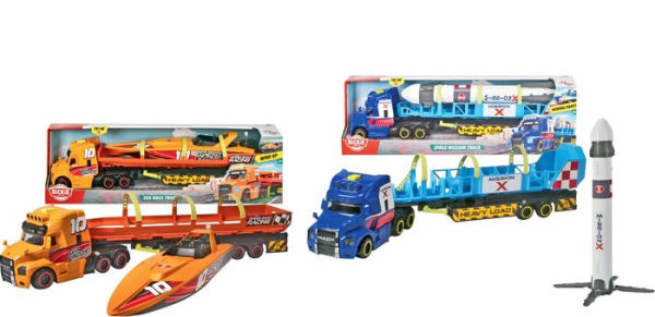 Light & Sound Mack Truck Transporter Assortment, 16